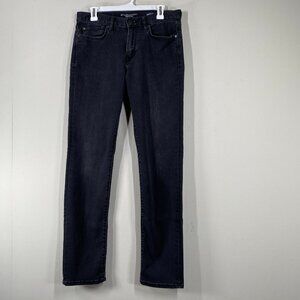 Banana Republic Traveler SLIM FIT Denim Jeans Men's 32 x 34 Low Rise Black